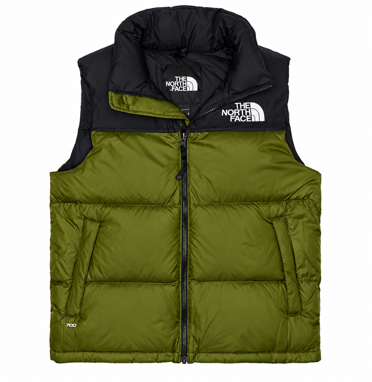 Chaleco 1996 Retro Nuptse Vest Verde Hombre The North Face