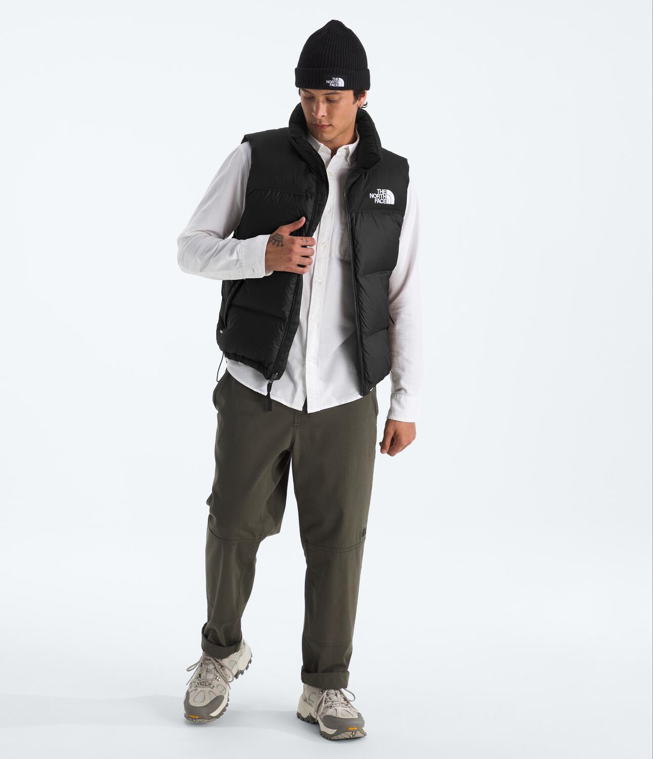 Chaleco 1996 Retro Nuptse Vest Negro Hombre The North Face