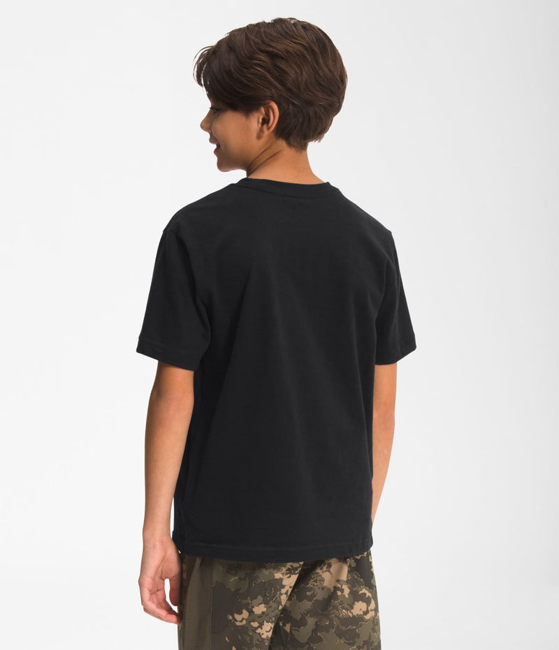 Camiseta Graphic Tee Manga Corta Negra Niño The North Face - imagen 2