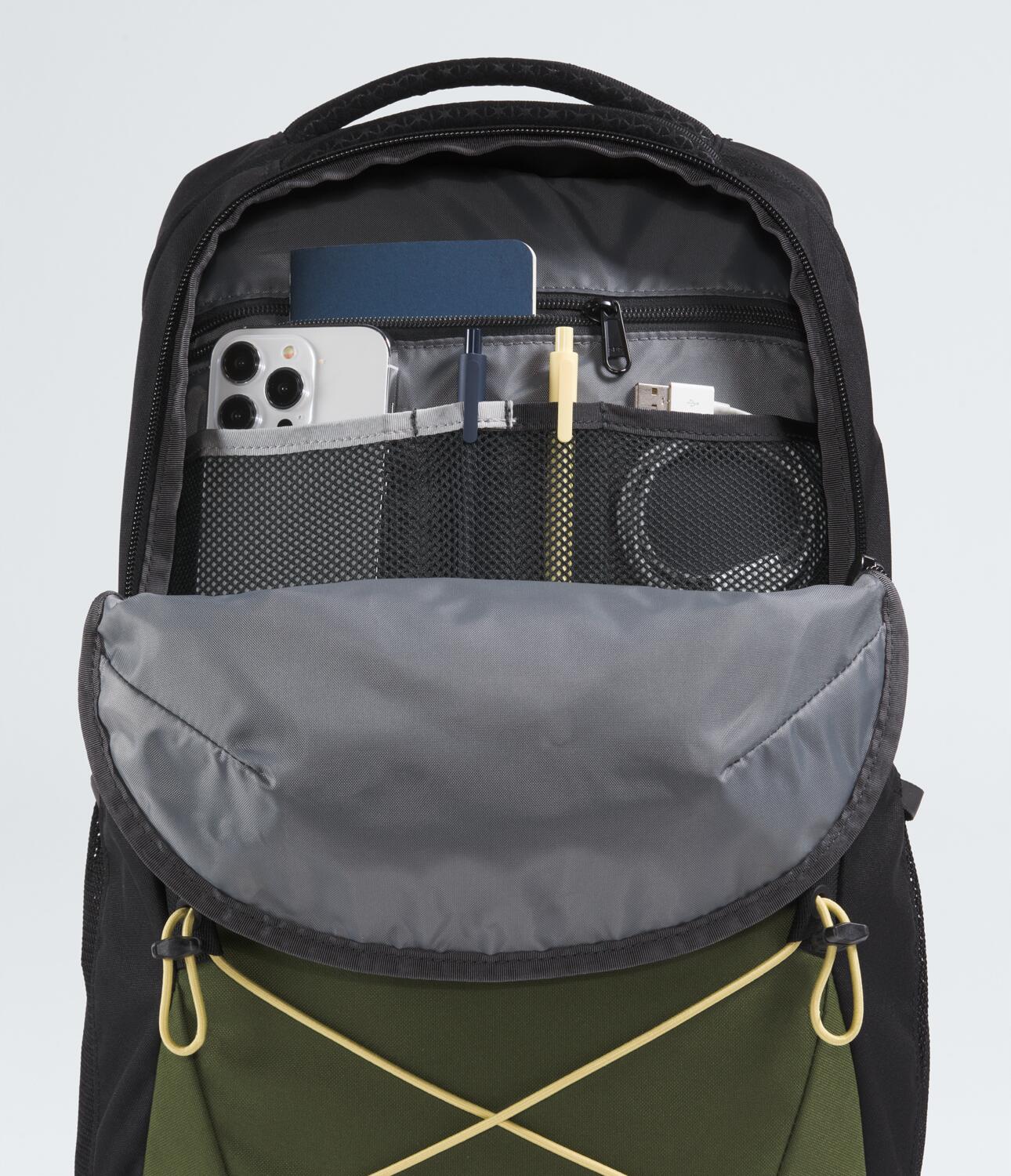 Morral Jester Verde con negro Unisex The North Face