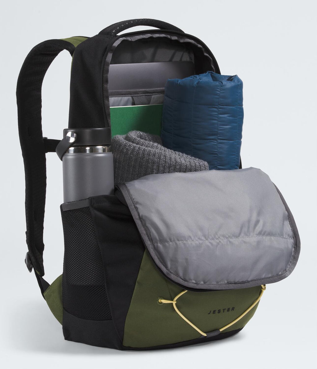 Morral Jester Verde con negro Unisex The North Face