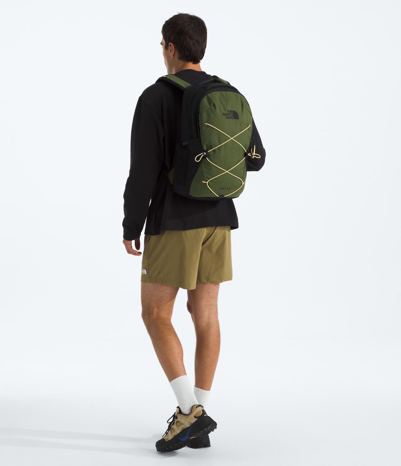 Morral Jester Verde con negro Unisex The North Face