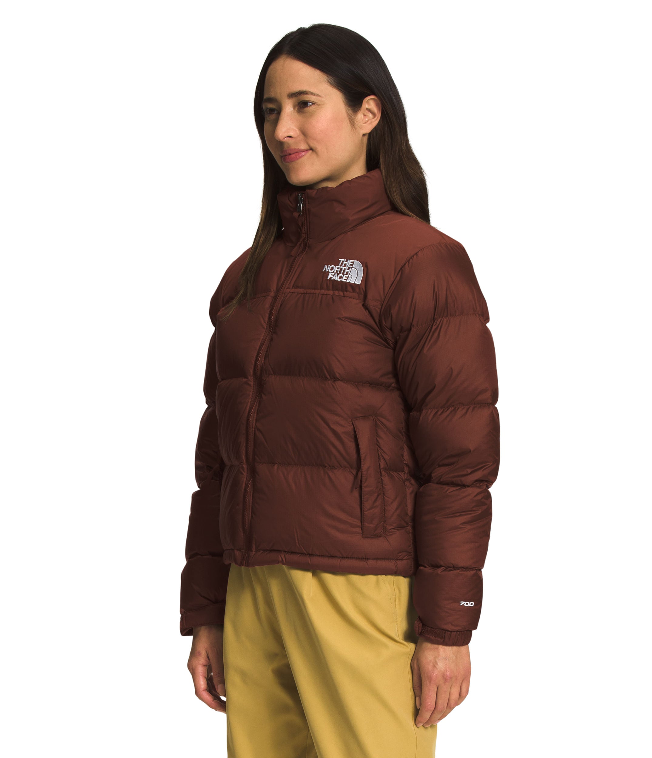 Chaqueta 1996 Retro Nuptse Térmica Vinotinto Mujer The North Face - imagen 3