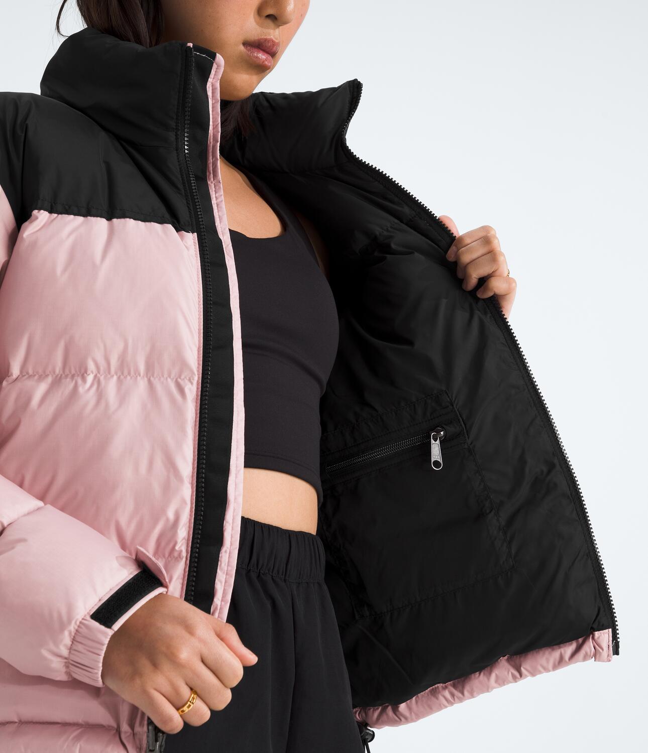 Chaqueta 1996 Retro Nuptse Jacket Rosado Mujer The North Face