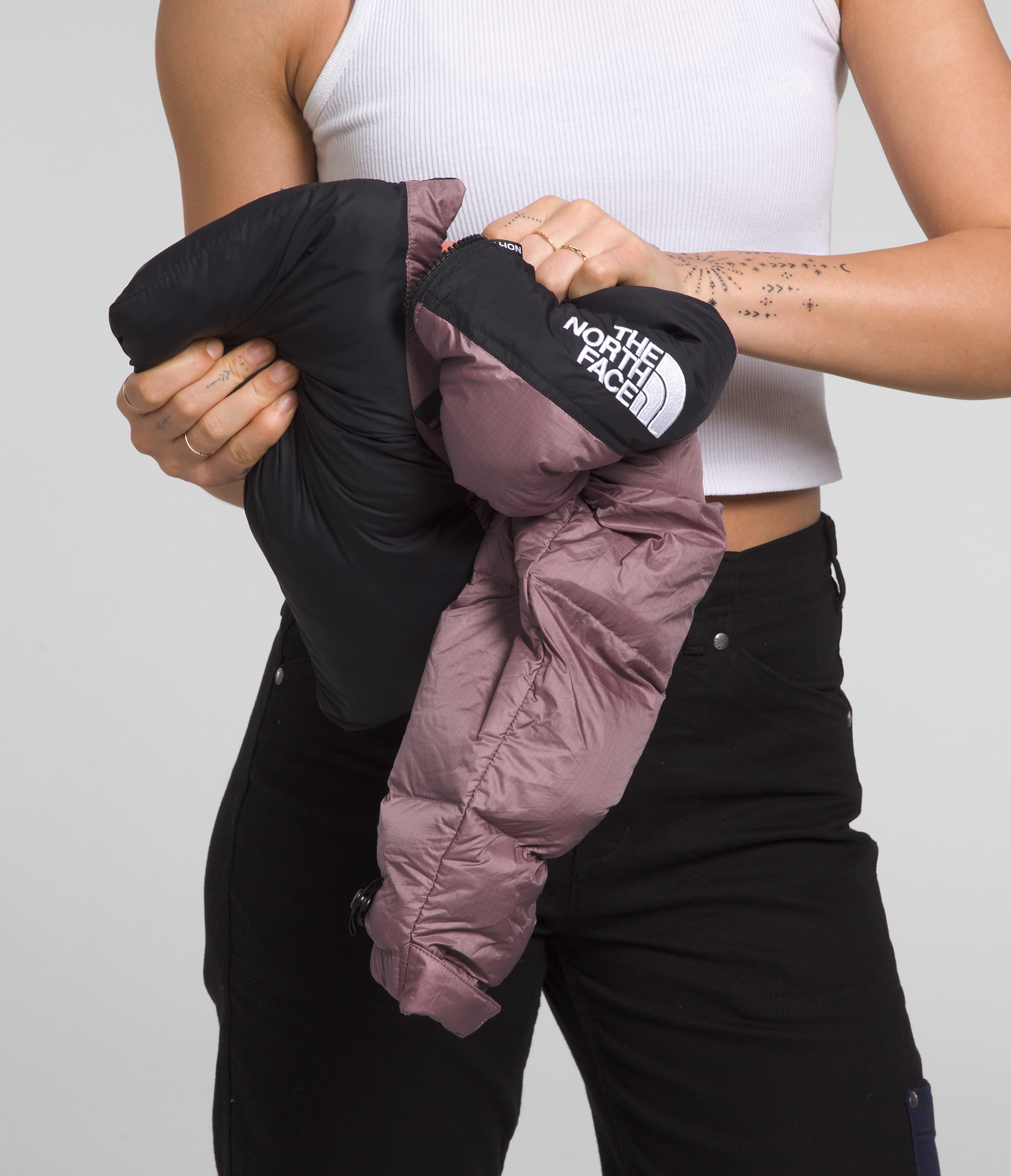 Chaqueta 1996 Retro Nuptse Térmica Morada Mujer The North Face - imagen 6