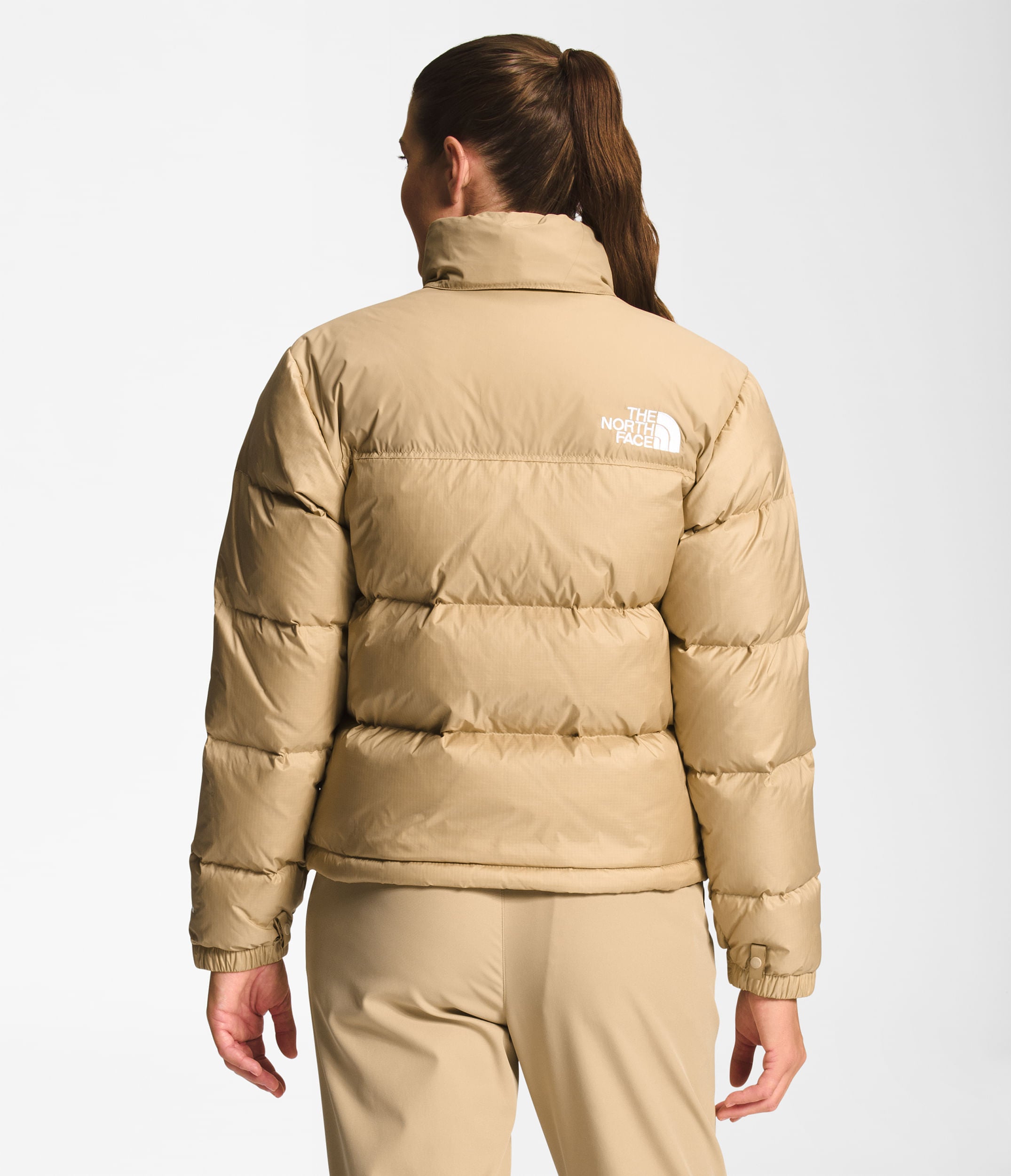 Chaqueta 1996 Retro Nuptse Térmica Café Mujer The North Face - imagen 2