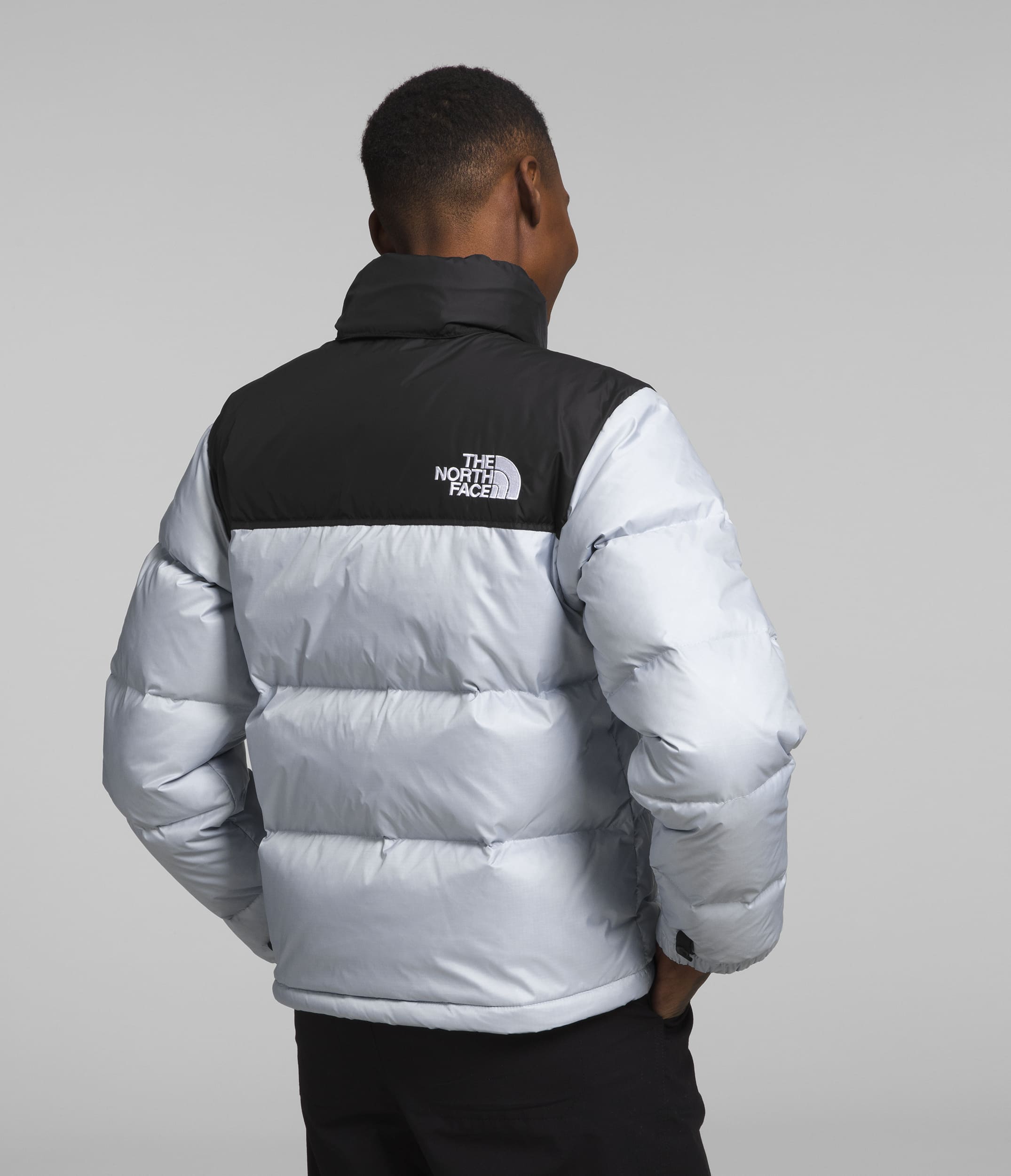 Chaqueta 1996 Retro Nuptse Térmica Gris Mujer The North Face - imagen 3