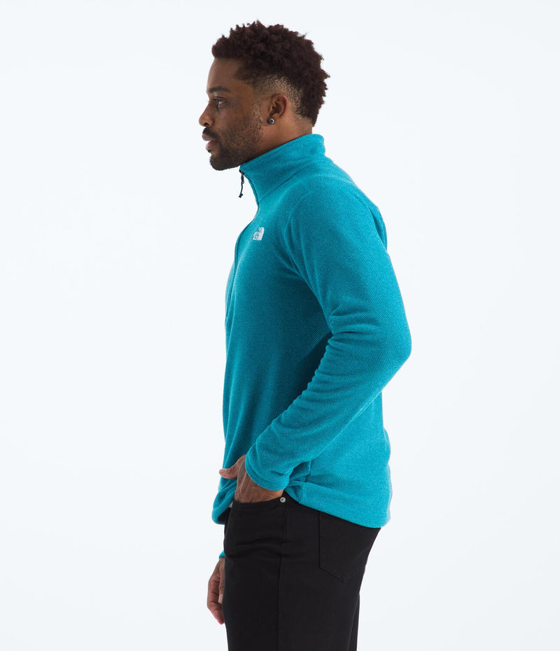 Chaqueta Polar Textured Cap Rock 1/4 Zip Azul Hombre The North Face