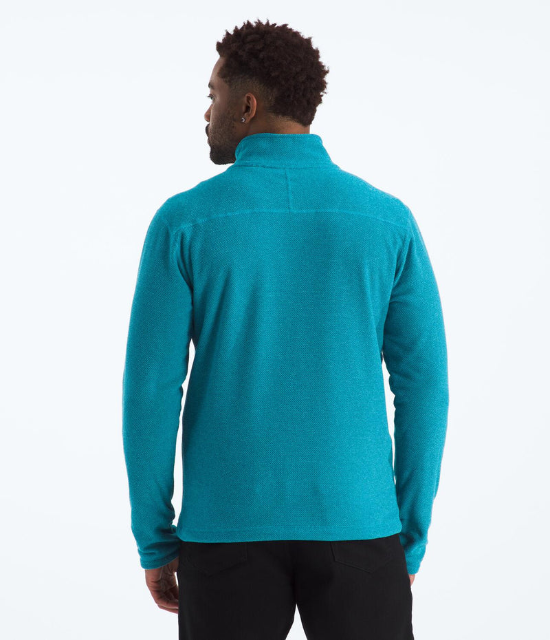 Chaqueta Polar Textured Cap Rock 1/4 Zip Azul Hombre The North Face