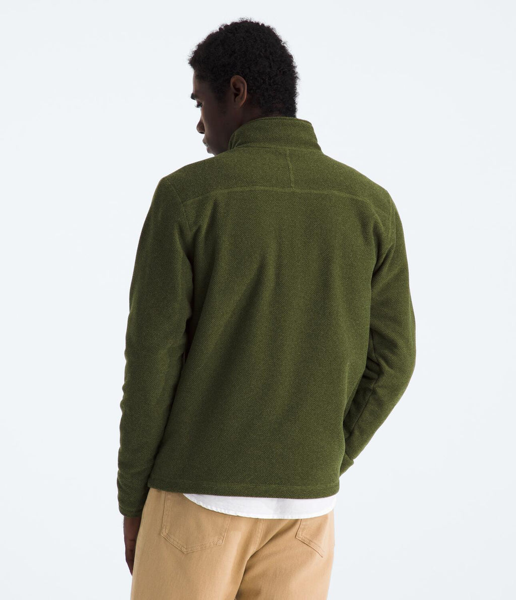 Chaqueta Polar Textured Cap Rock 1/4 Zip Verde Hombre The North Face