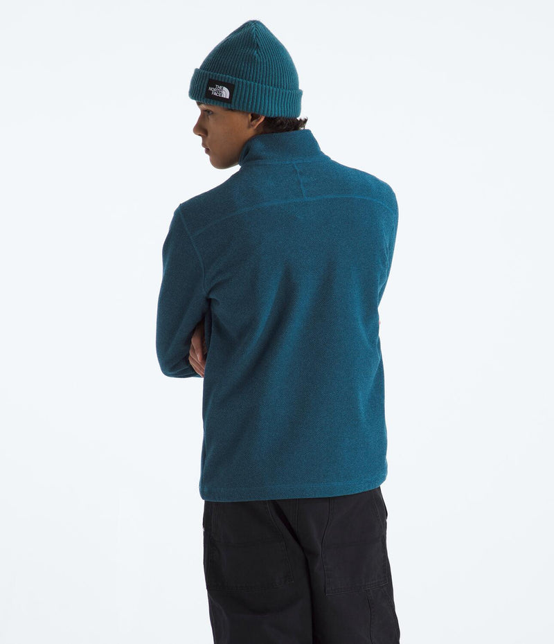 Buzo Textured Cap Rock 1/4 Zip Azul Hombre The North Face - imagen 2
