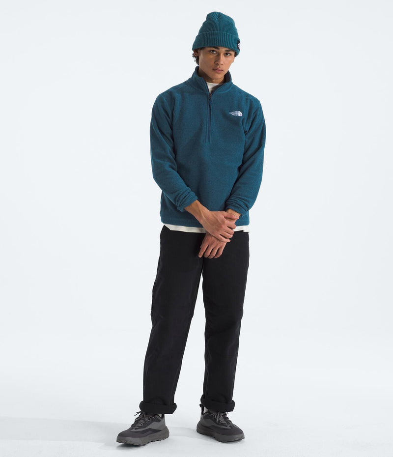 Buzo Textured Cap Rock 1/4 Zip Azul Hombre The North Face - imagen 3