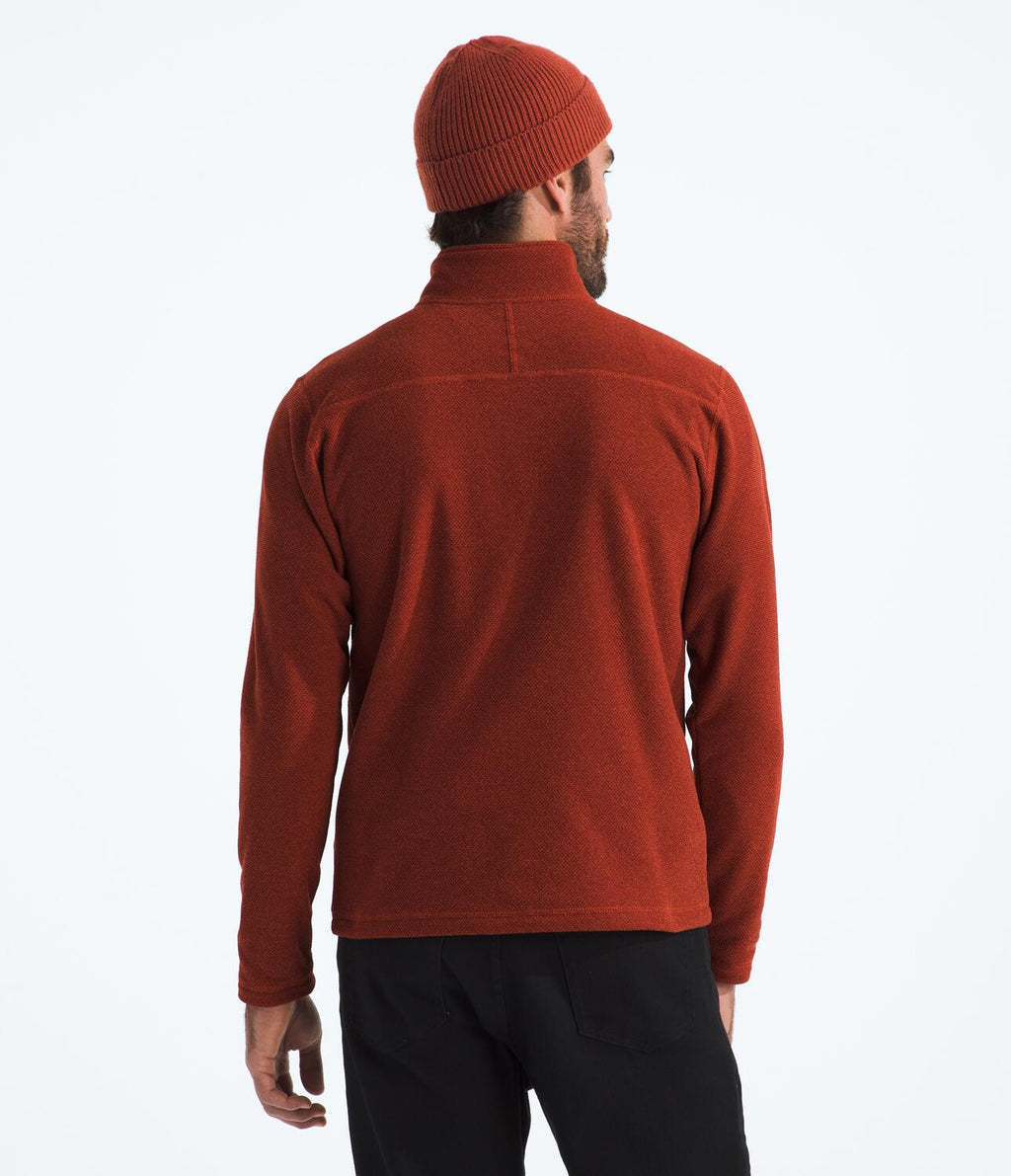 Chaqueta Polar Textured Cap Rock 1/4 Zip Rojo Hombre The North Face