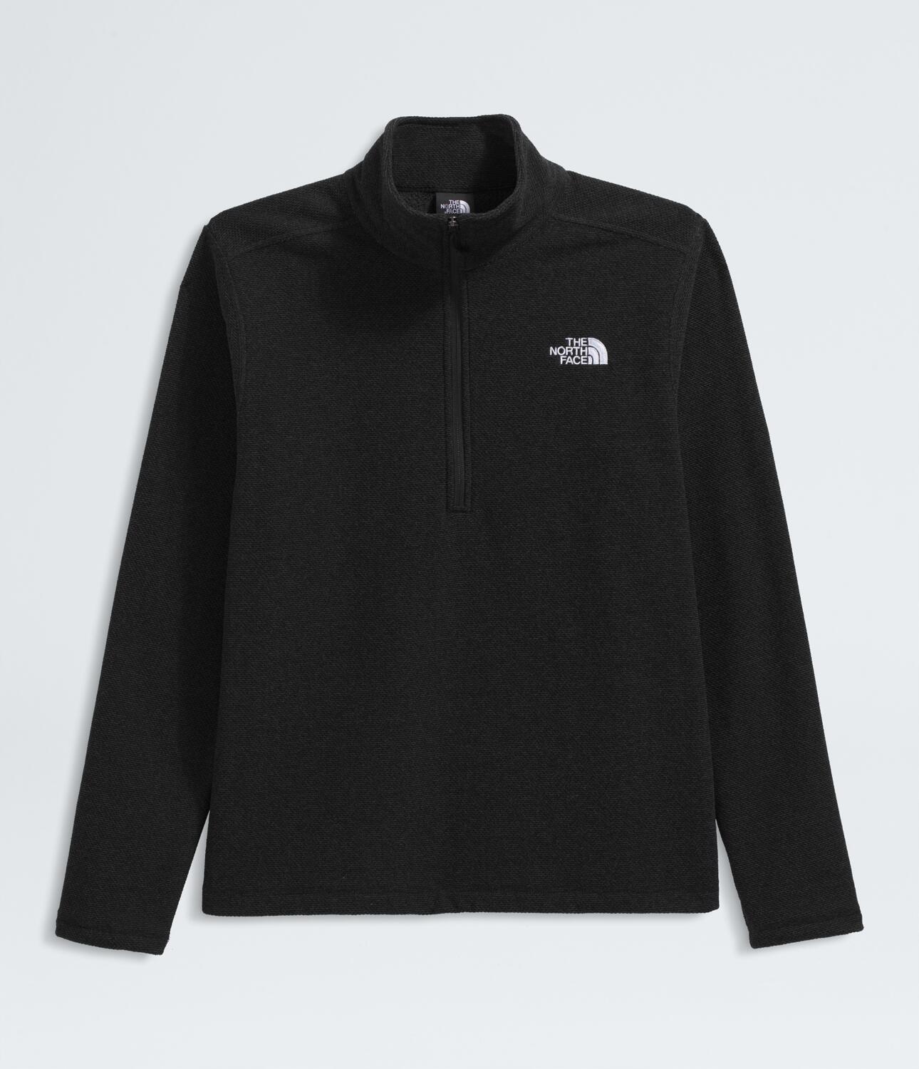 Buzo Textured Cap Rock 1/4 Zip Negra Hombre The North Face - imagen 5