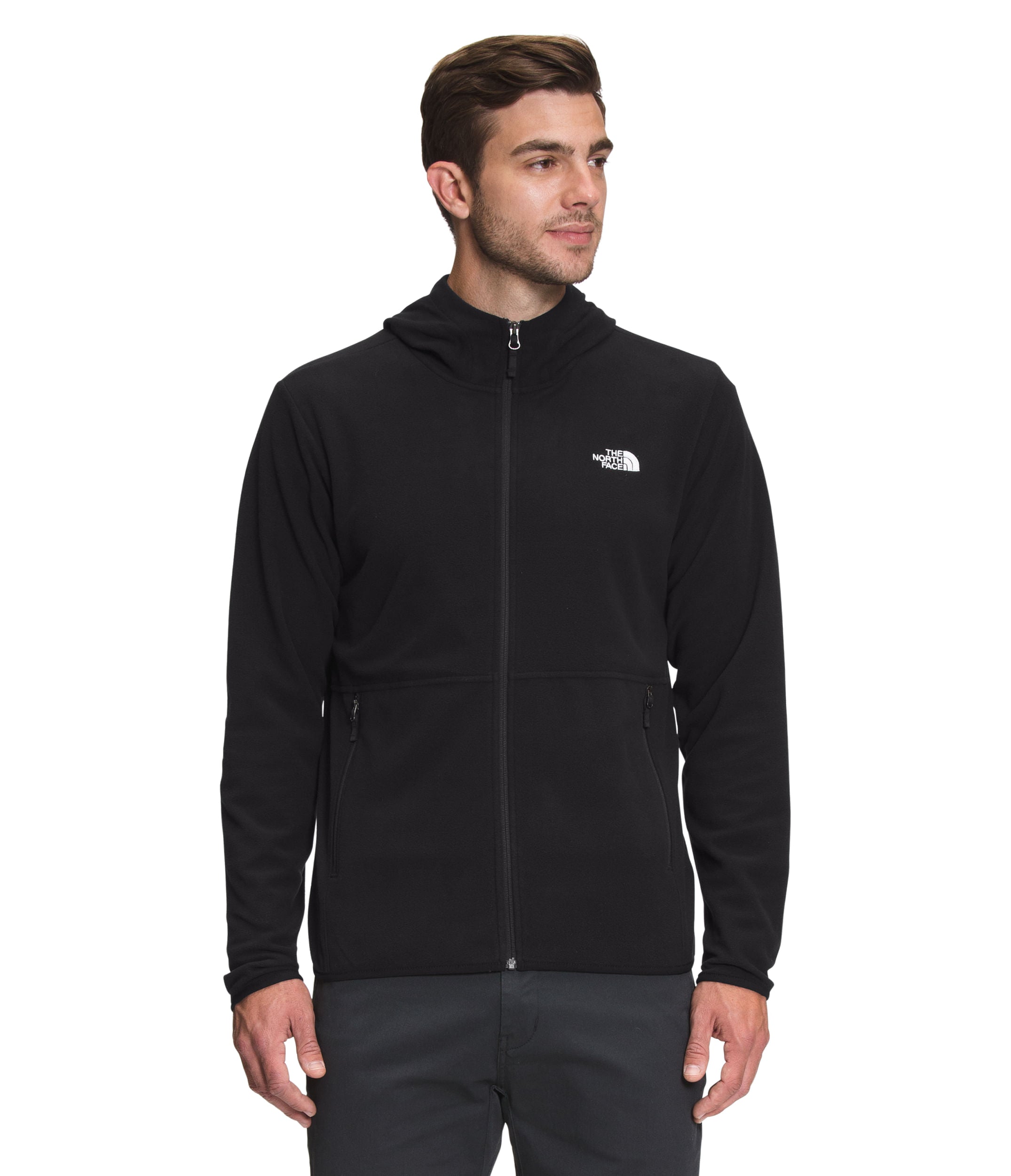 Buzo Tka Glacier Full Zip Polar Hombre Negro The North Face - imagen 1