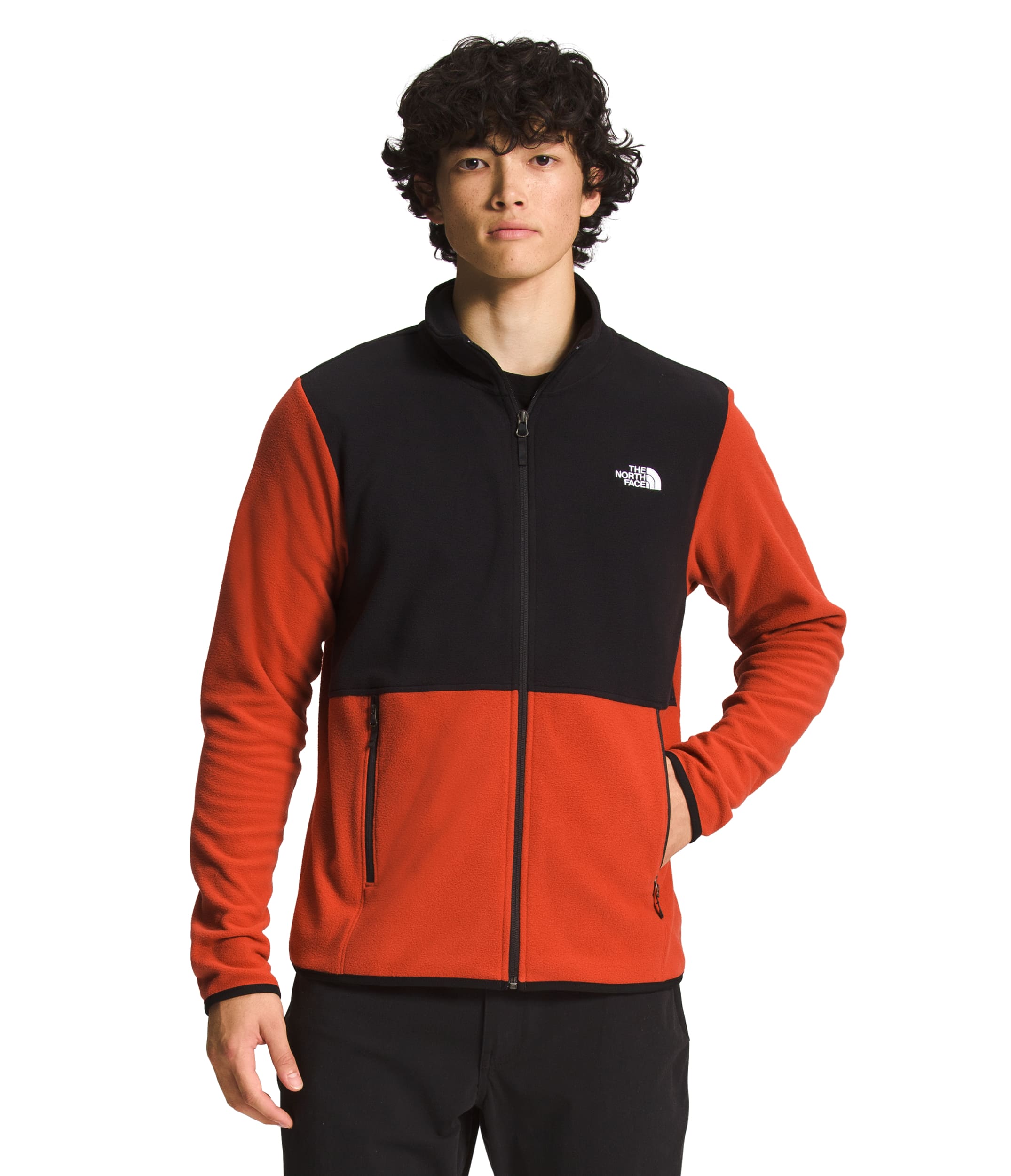 Chaqueta Tka Glacier Full Zip Polar Naranja Hombre The North Face - imagen 1