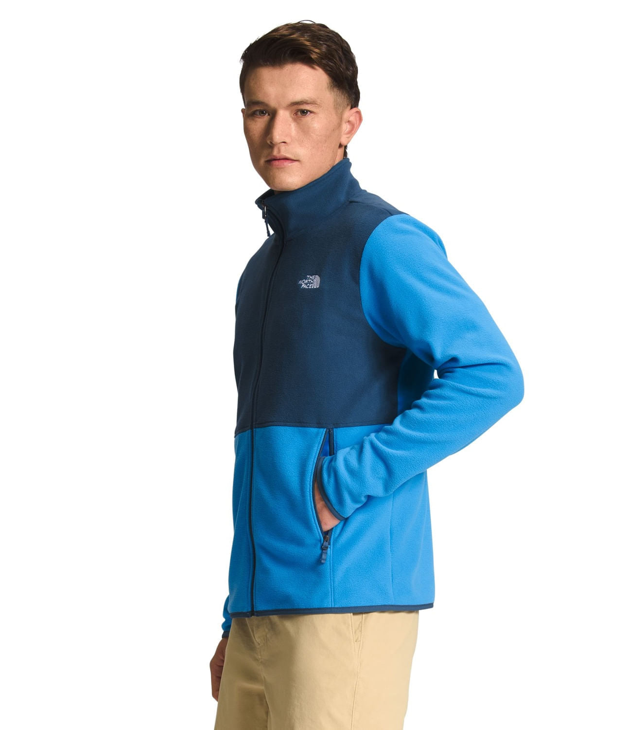 Chaqueta Tka Glacier Full Zip Polar Azul Hombre The North Face - imagen 3
