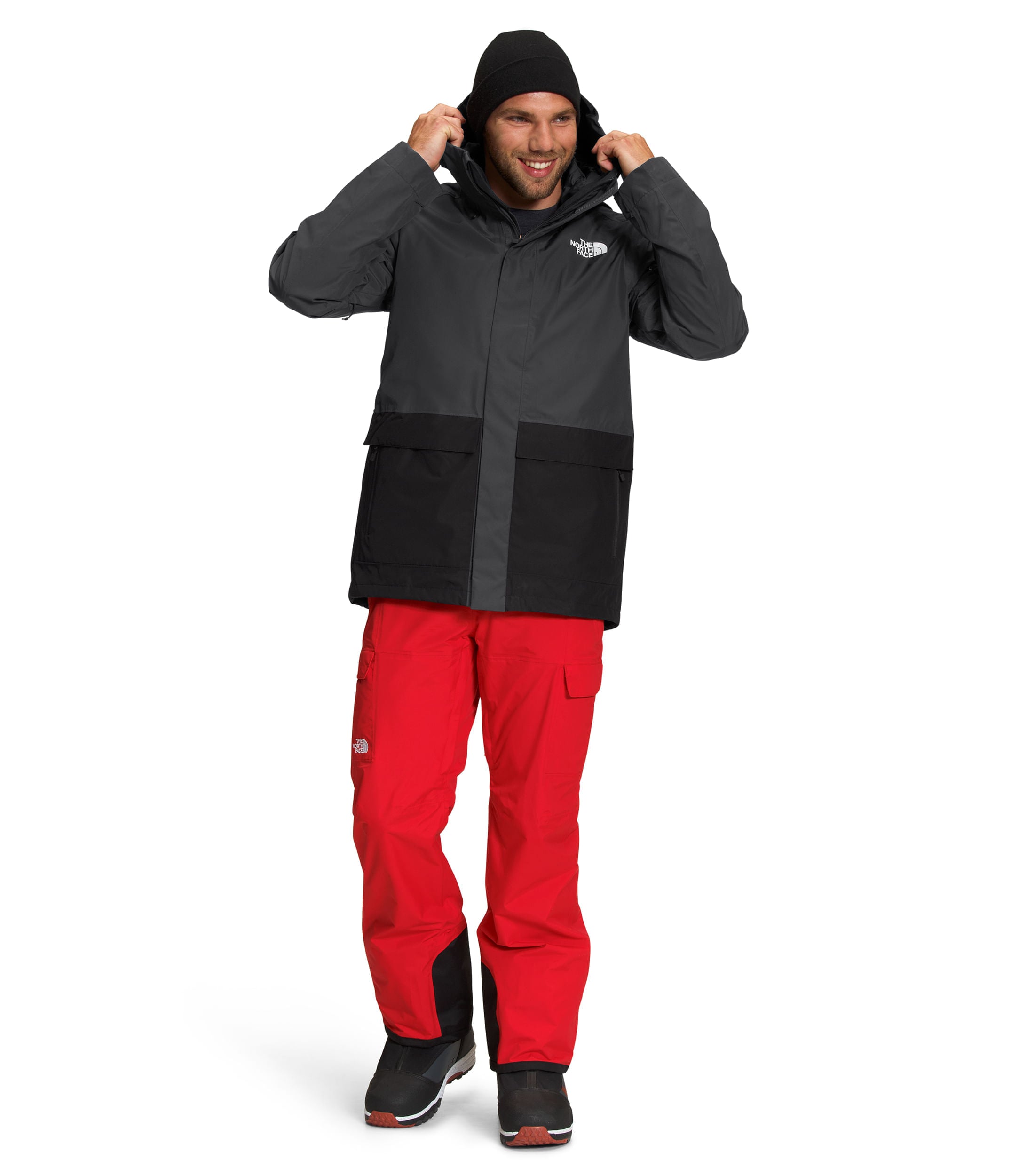 Chaqueta Clement Triclimate 3 En 1 Gris Hombre The North Face - imagen 4