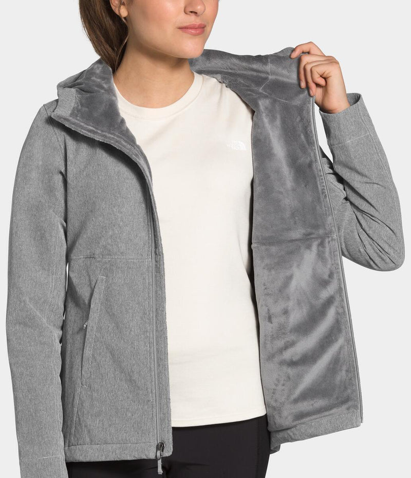 Chaqueta Shelbe Raschel Hoodie Gris Mujer The North Face - imagen 3