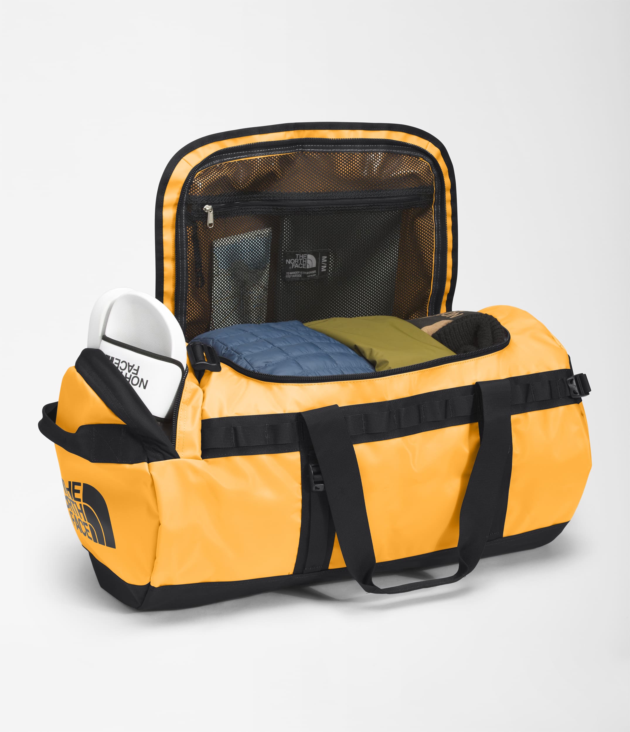 Maleta Base Camp Duffel M Unisex Amarilla The North Face - imagen 3