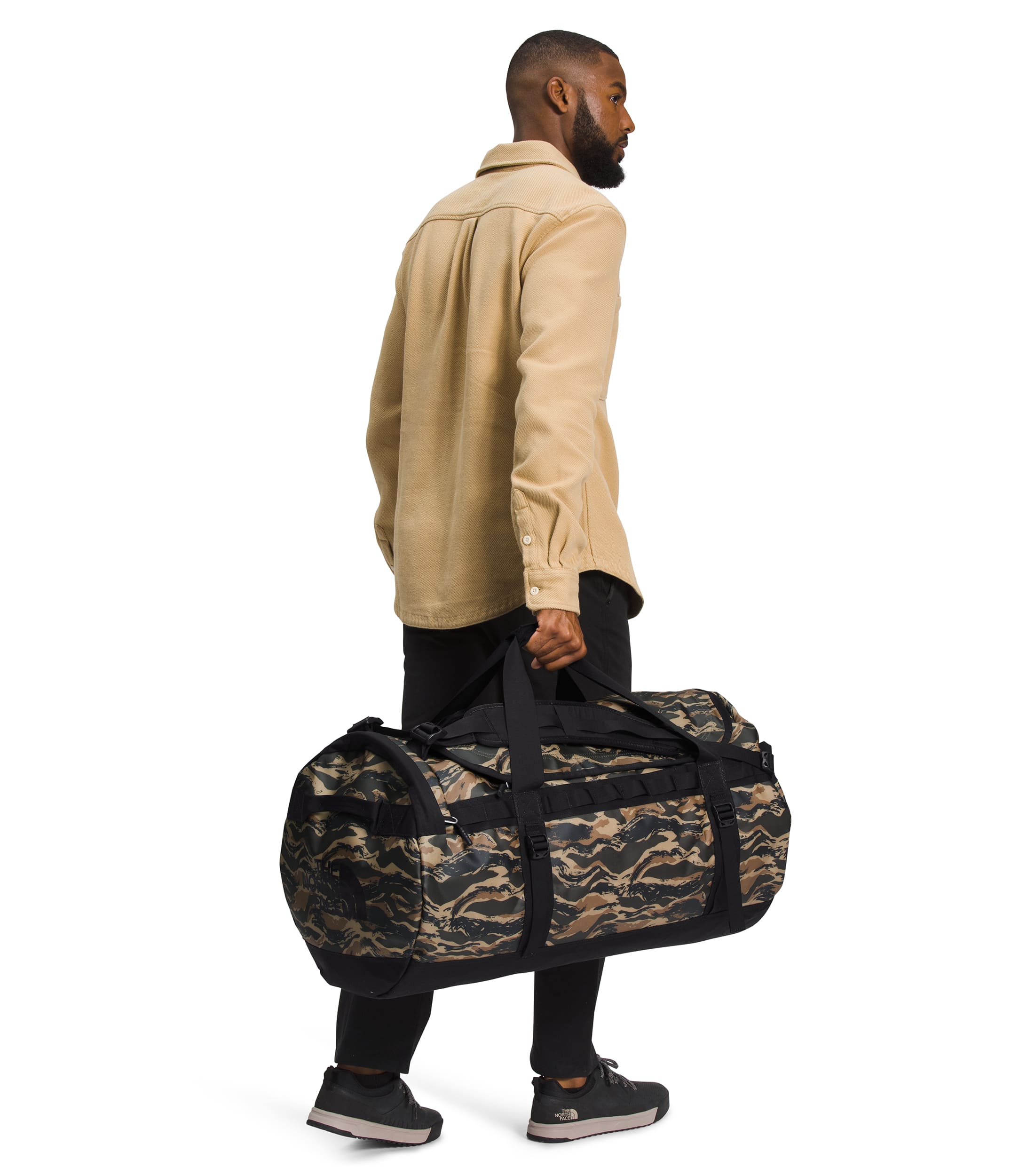 Maleta Base Camp Duffel L Unisex Camuflada The North Face - imagen 5