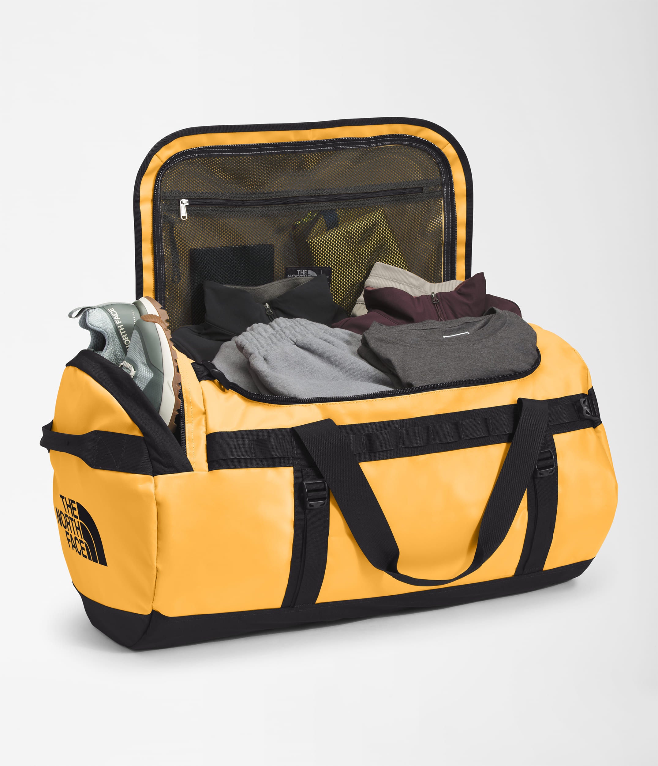 Maleta Base Camp Duffel L Unisex Amarilla The North Face - imagen 4