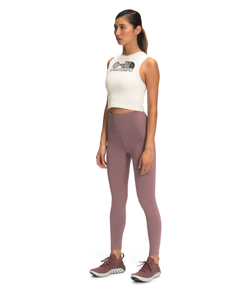 Pantalones Motivation Hr 7/8 Pocket Leggins Café Mujer - imagen 3