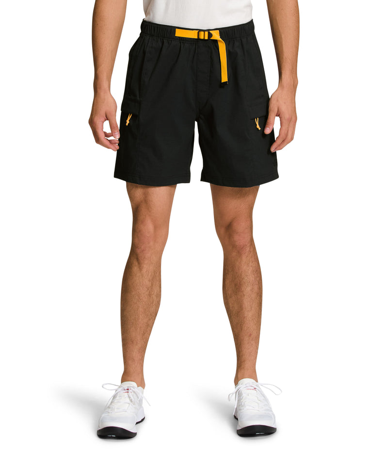 Pantaloneta Class V Belted Negra y Amarillo Hombre The North Face - imagen 1