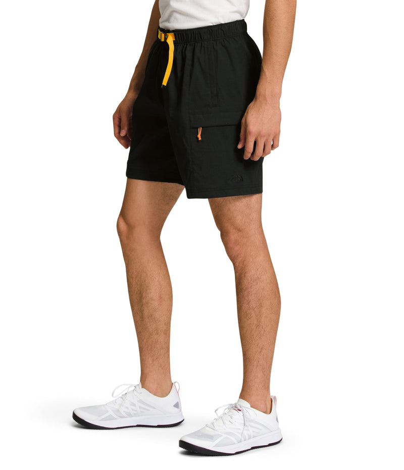 Pantaloneta Class V Belted Negra y Amarillo Hombre The North Face - imagen 2