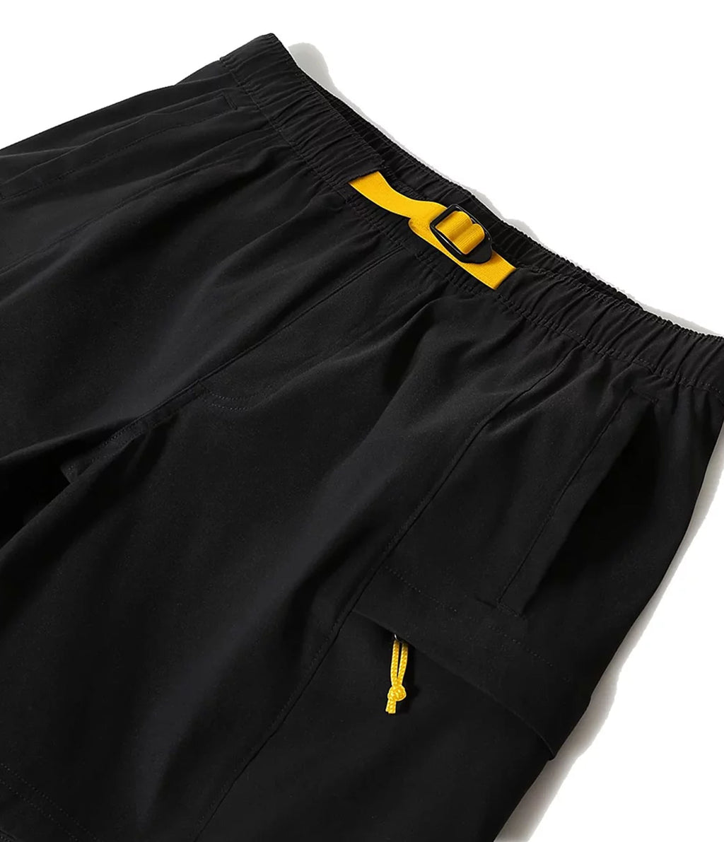 Pantaloneta Class V Belted Negra y Amarillo Hombre The North Face - imagen 4