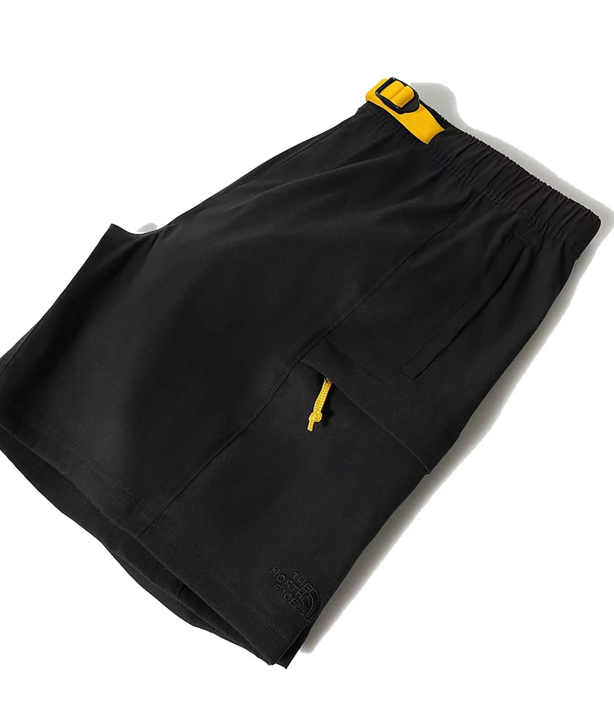 Pantaloneta Class V Belted Negra y Amarillo Hombre The North Face - imagen 5
