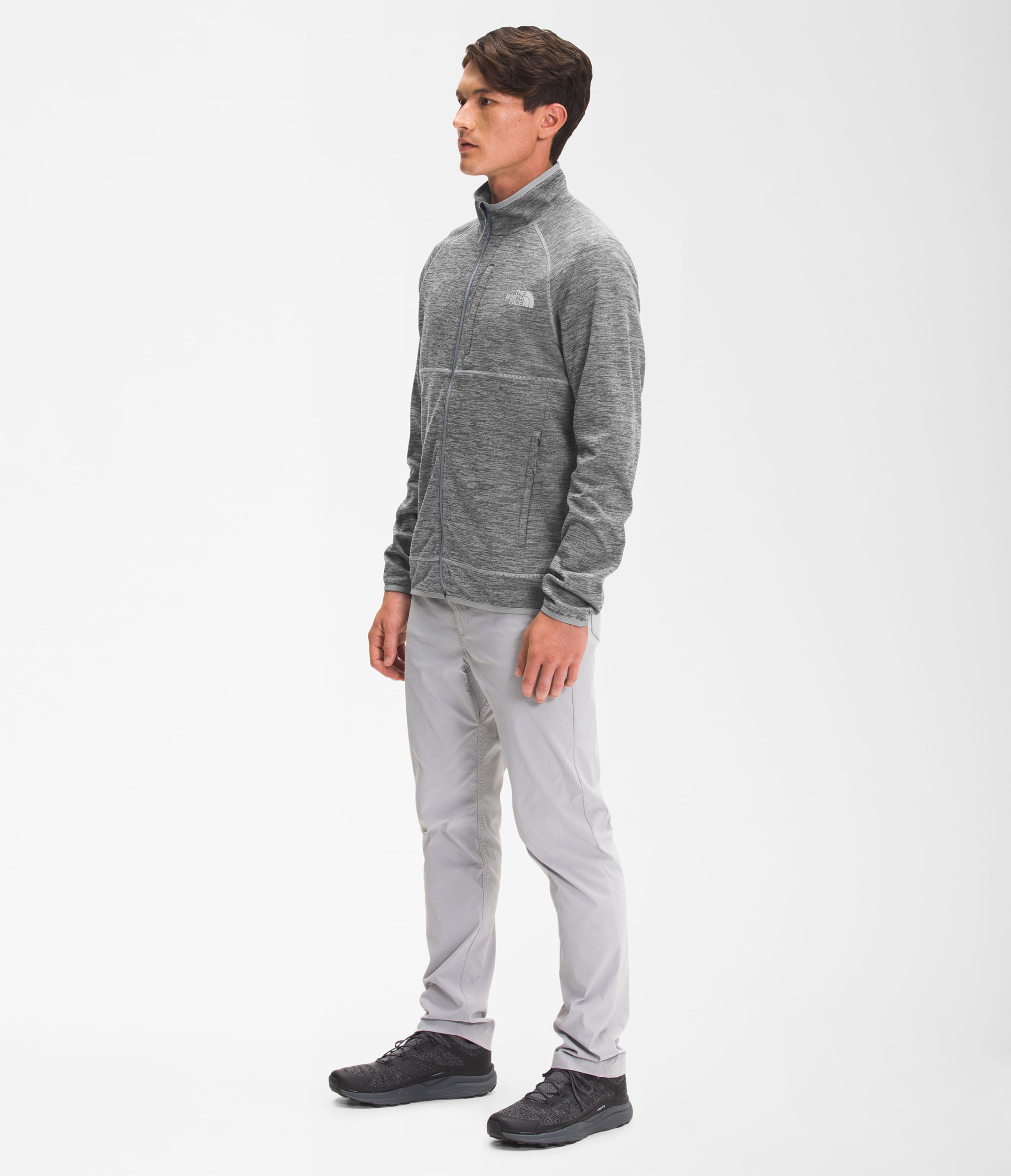 Chaqueta Canyonlands Full Zip Polar Gris Hombre The North Face - imagen 3