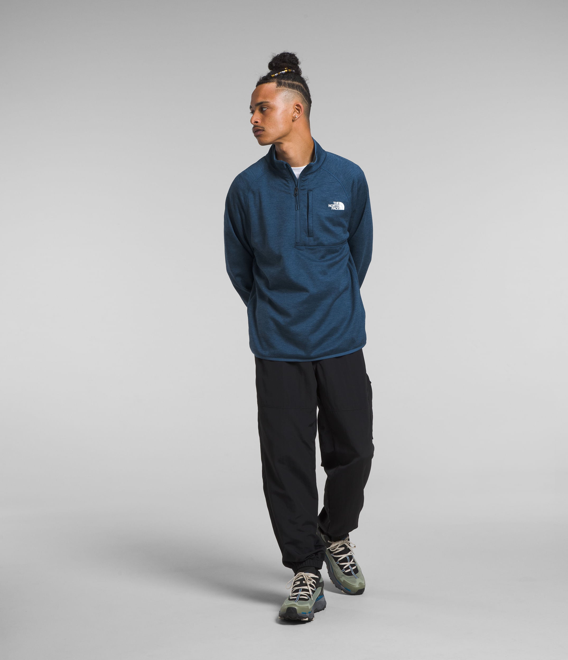 Buzo Canyonlands 1/2 Zip Azul Hombre The North Face - imagen 2