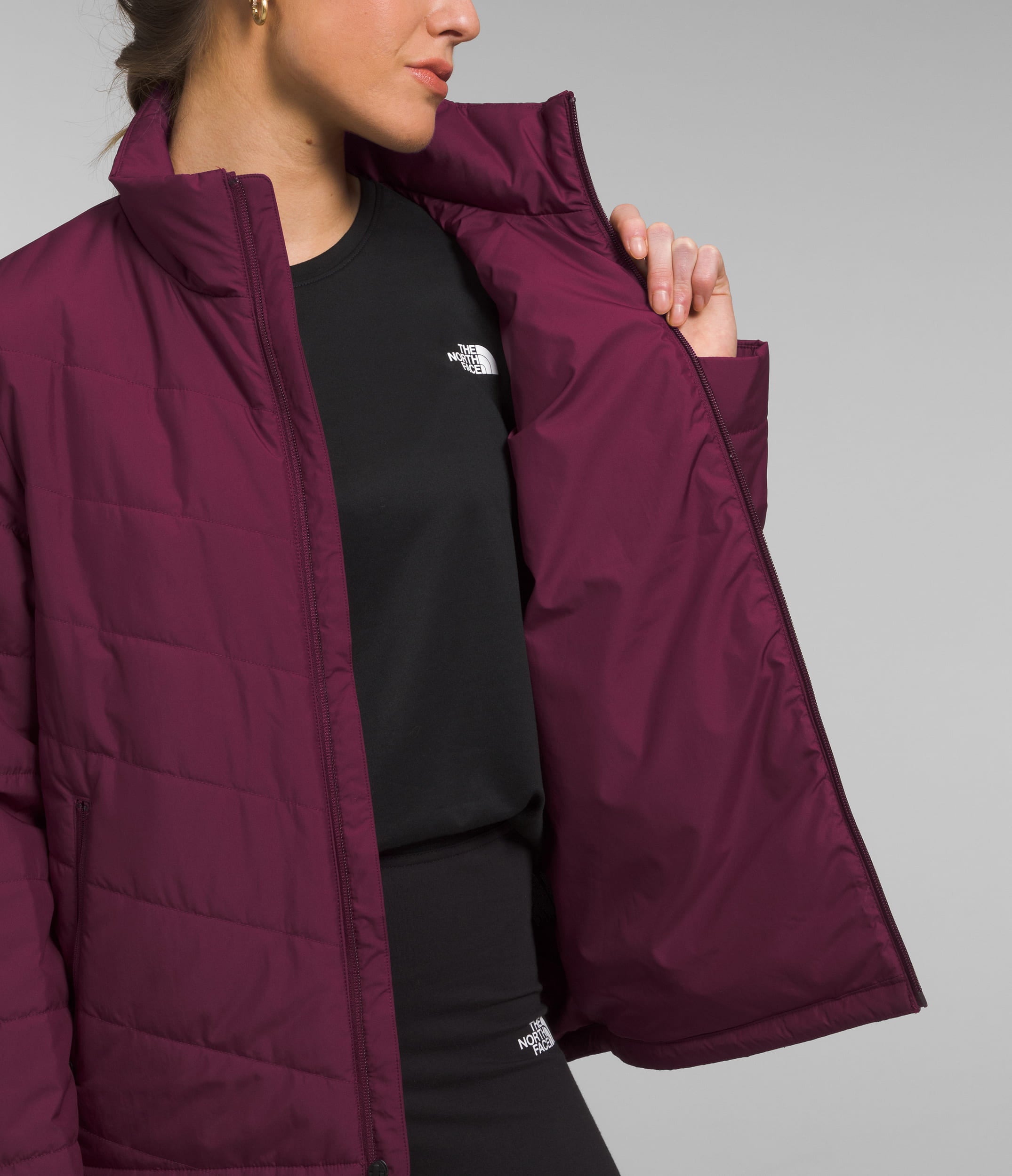 Chaqueta Tamburello Térmica Morada Mujer The North Face - imagen 4