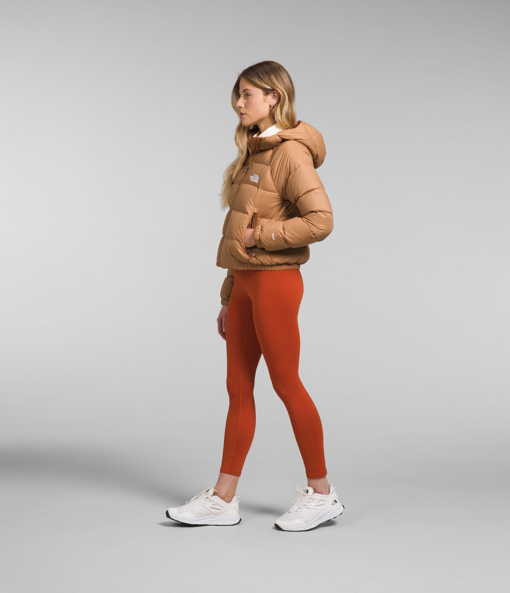 Chaqueta Hydrenalite Down Hoodie Térmica Café Mujer The North Face - imagen 4