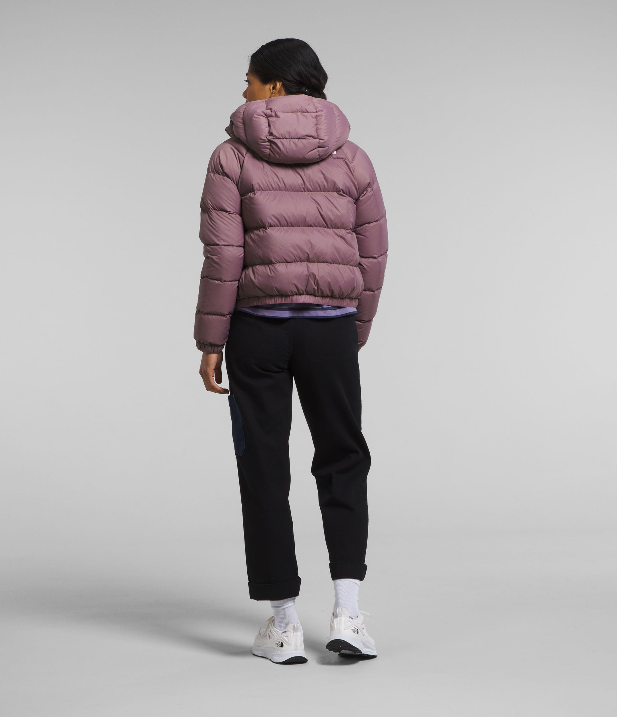 Chaqueta Hydrenalite Down Hoodie Térmica Morada Mujer The North Face - imagen 3