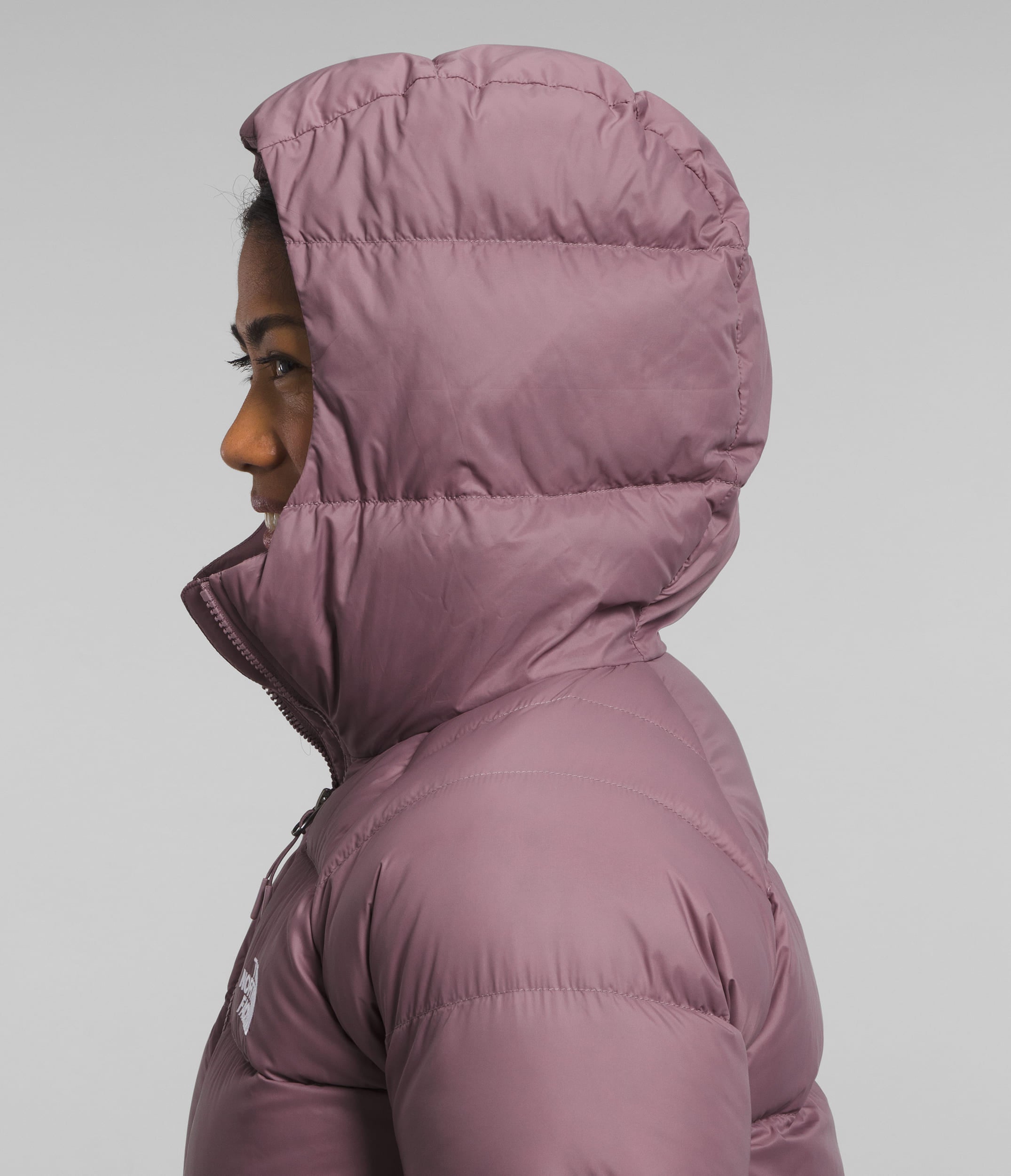 Chaqueta Hydrenalite Down Hoodie Térmica Morada Mujer The North Face - imagen 4