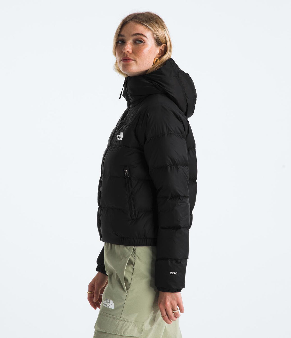 Chaqueta Hydrenalite Down Hoodie Térmica Negra Mujer The North Face