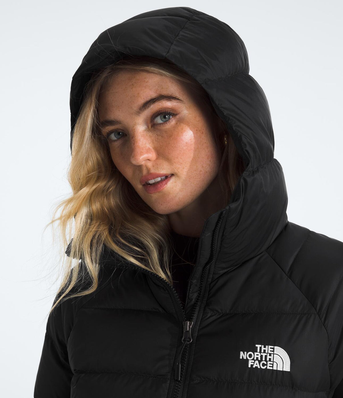 Chaqueta Hydrenalite Down Hoodie Térmica Negra Mujer The North Face