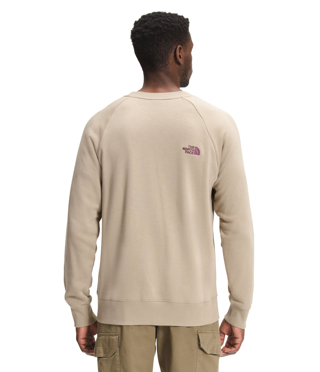 Buzo Simple Logo Crew Hombre Beige The North Face - imagen 2