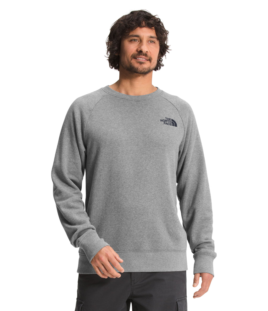 Buzo Simple Logo Crew Hombre Gris The North Face - imagen 1
