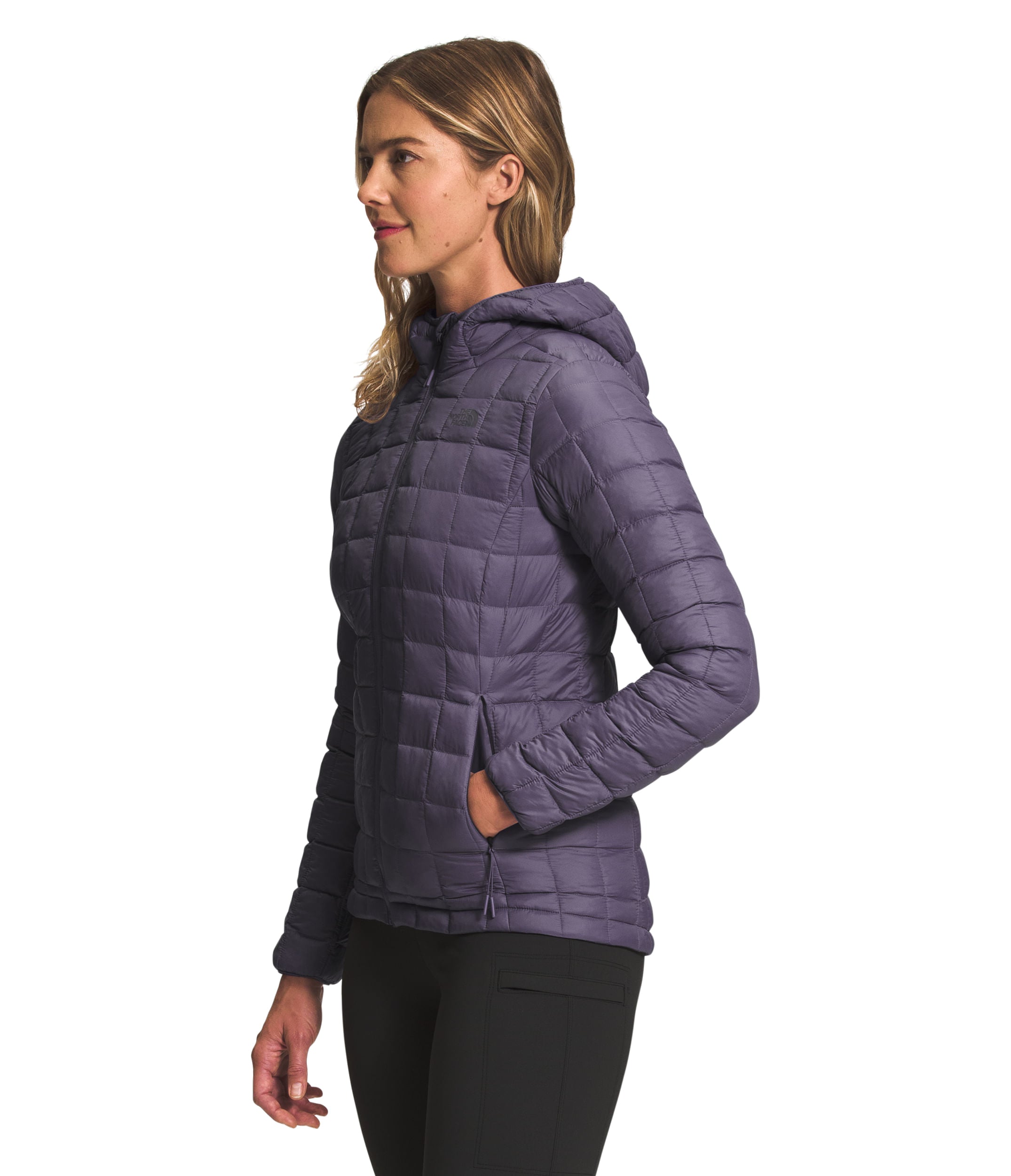 Chaqueta Thermoball Eco Hoodie 2.0 Morada Mujer The North Face - imagen 3