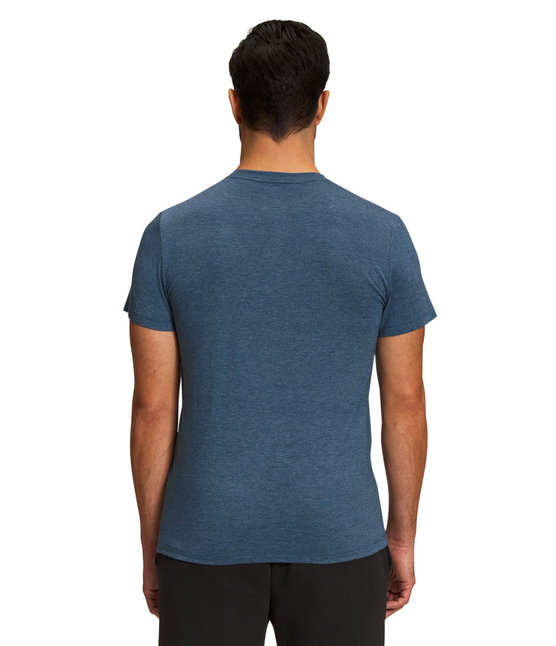 Camiseta Half Dome Tri-Blend Tee Manga Corta Azul Hombre - imagen 2