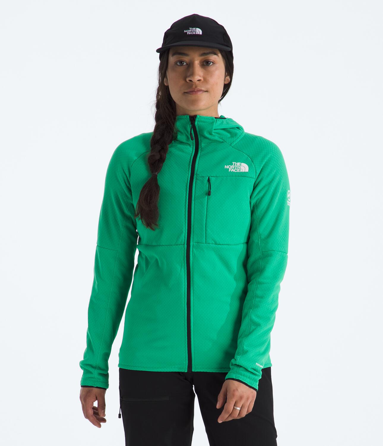 Chaqueta Summit Futurefleece Fz Hoodie Verde Mujer The North Face - imagen 1