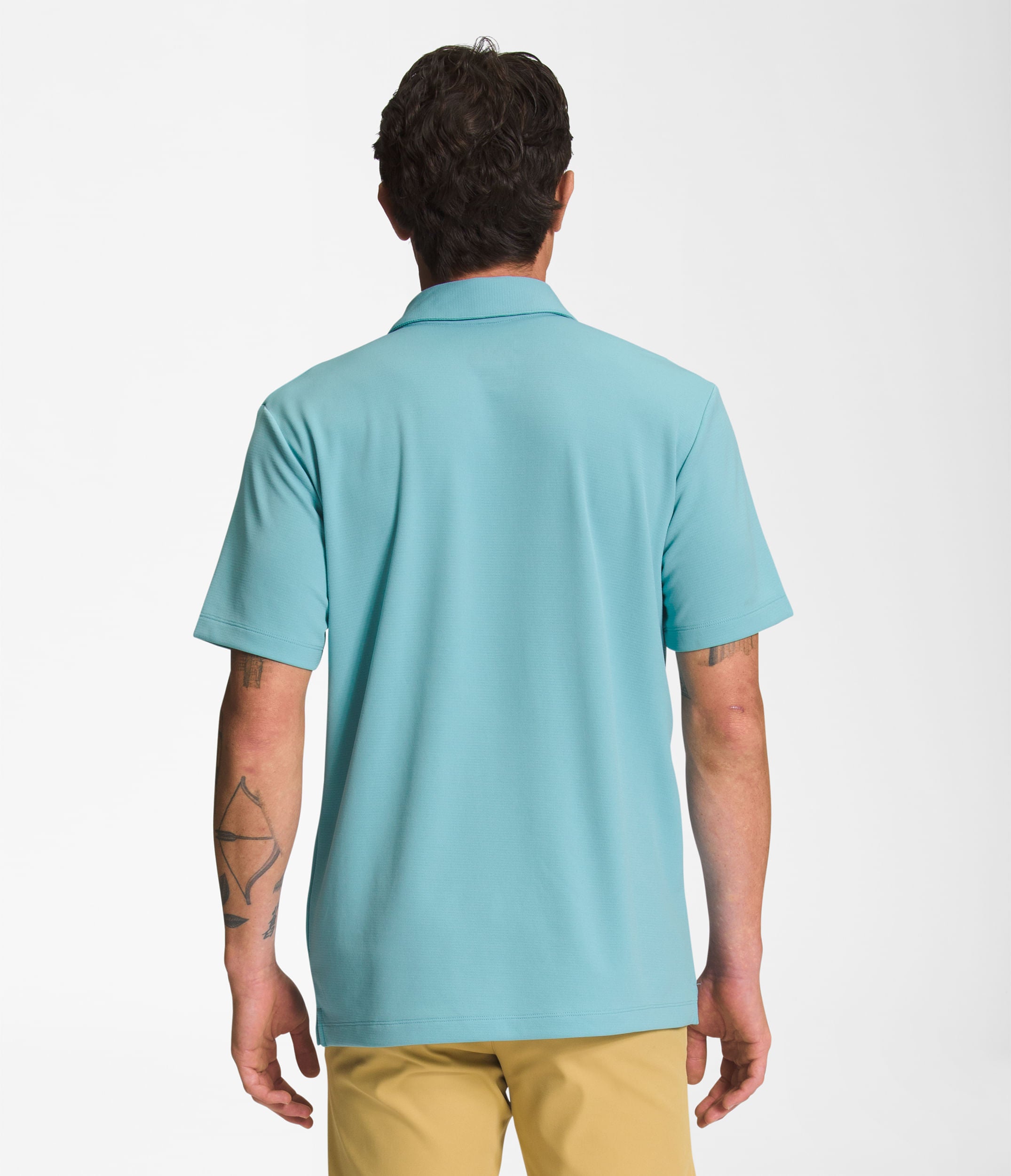 Camiseta Wander Polo Hombre Azul The North Face - imagen 2