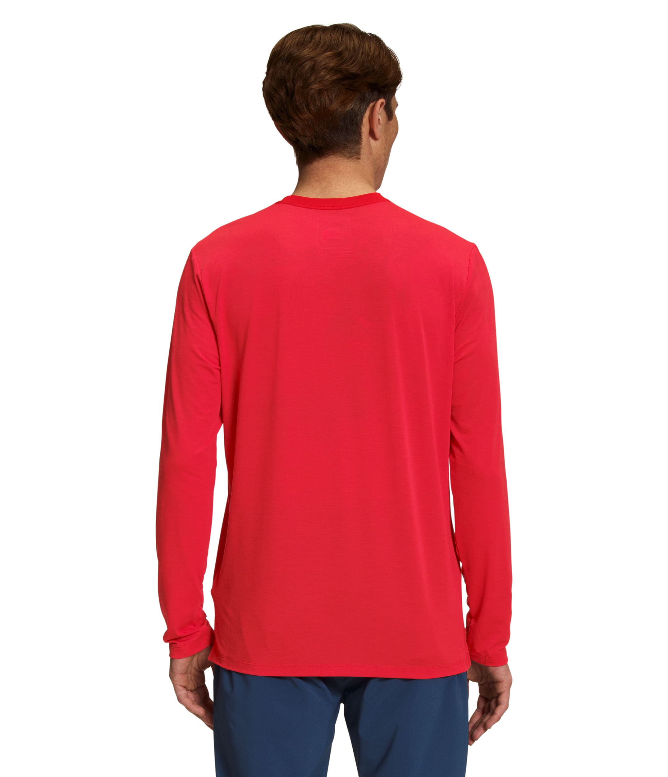 Camiseta Wander L/S Manga Larga Roja Hombre The North Face - imagen 2