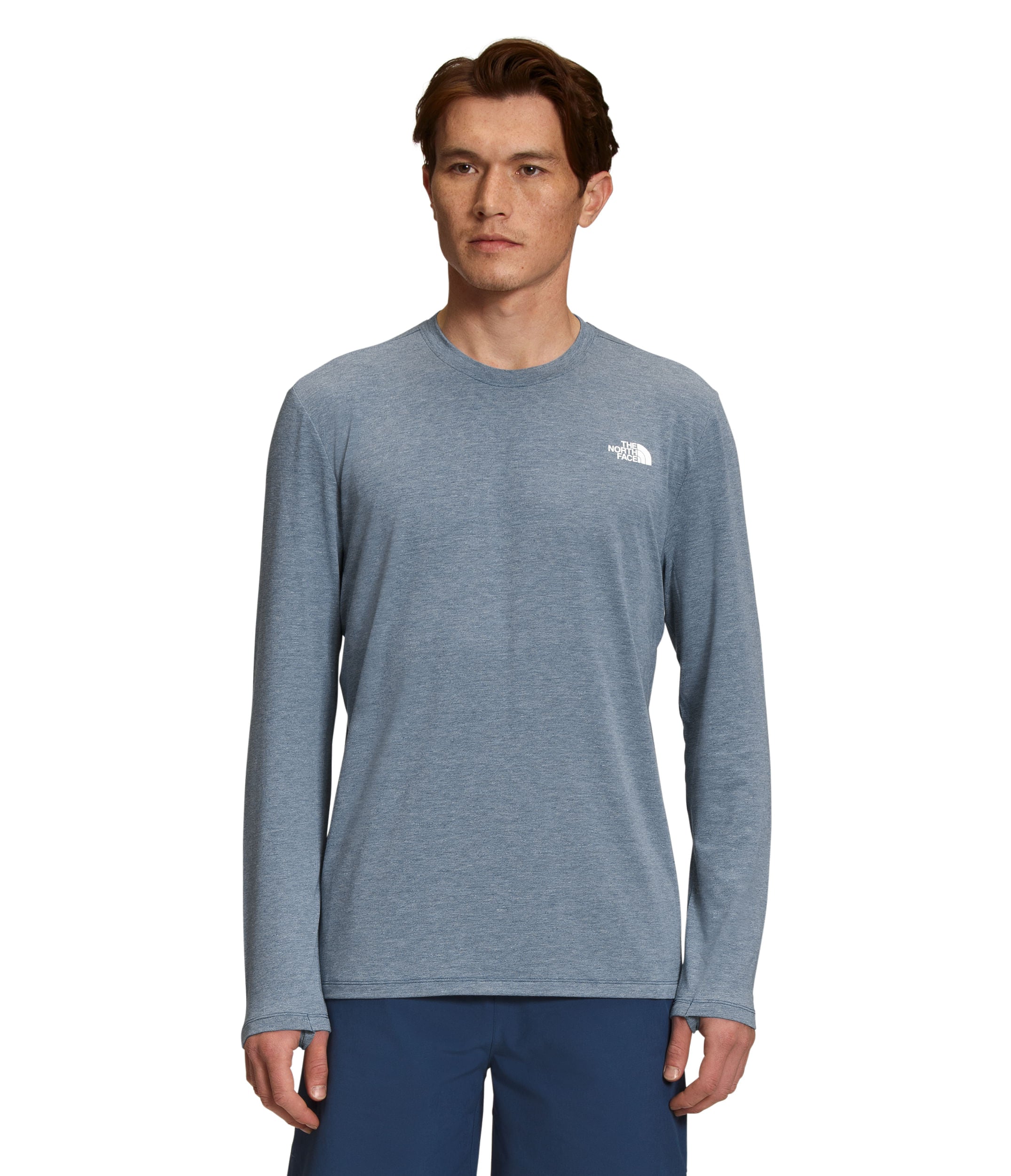 Camiseta Wander L/S Azul Hombre The North Face - imagen 1