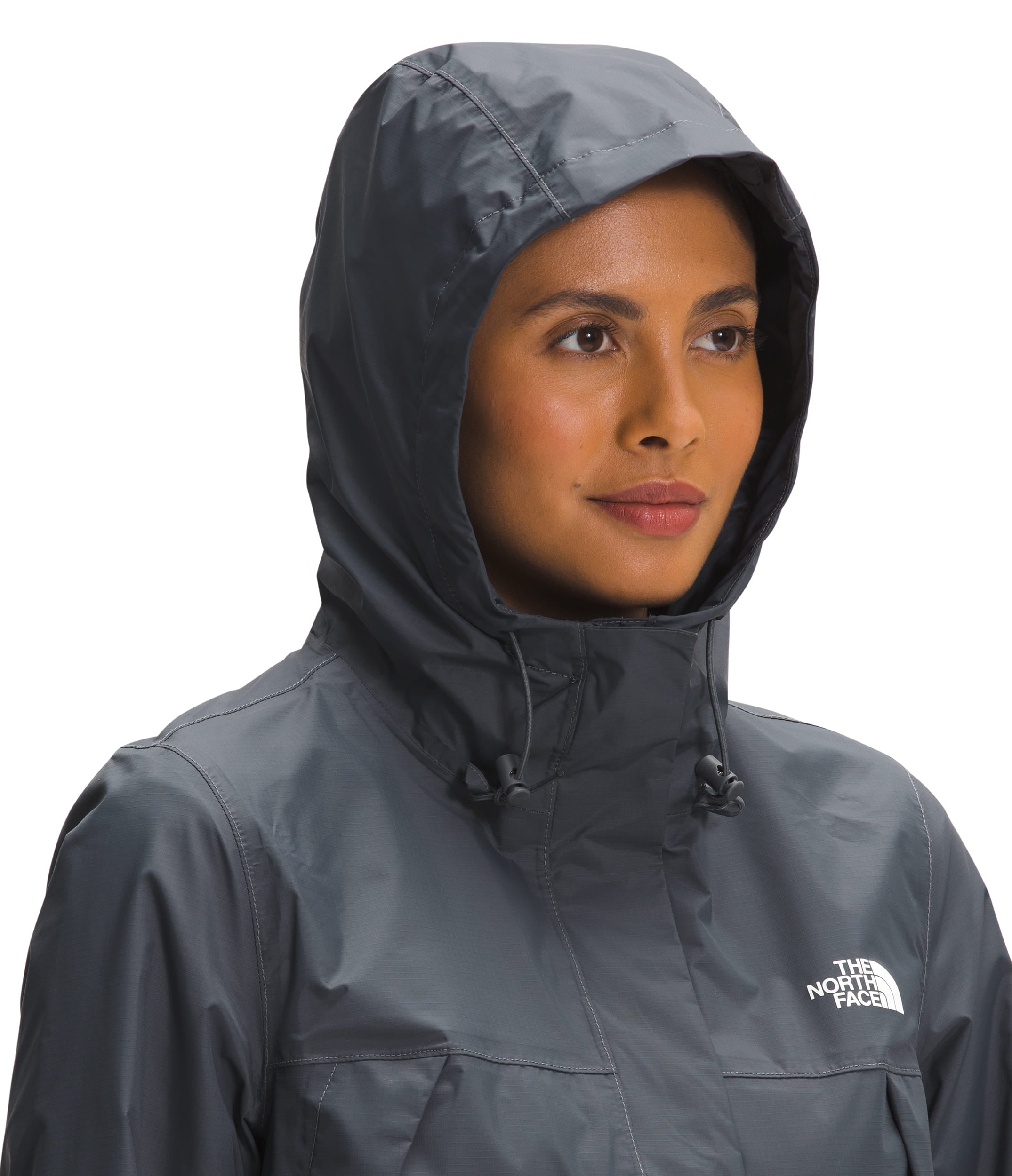 Chaqueta Antora Parka Impermeable Gris Mujer The North Face - imagen 4