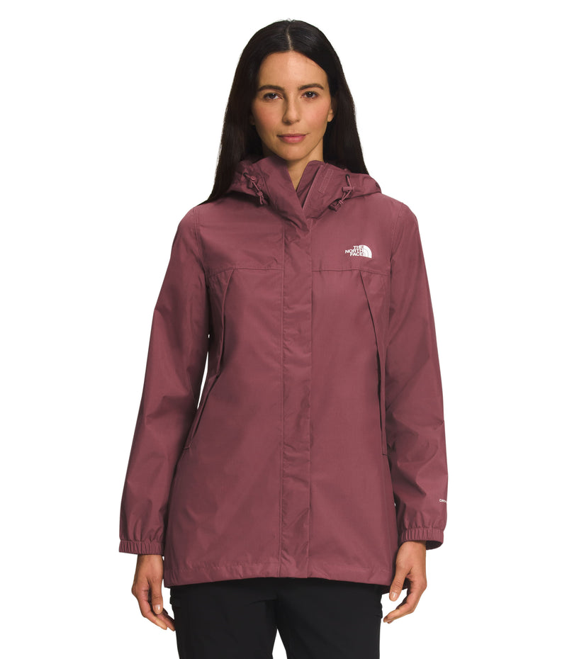 Chaqueta Antora Parka Impermeable Vinotinto Mujer The North Face - imagen 1
