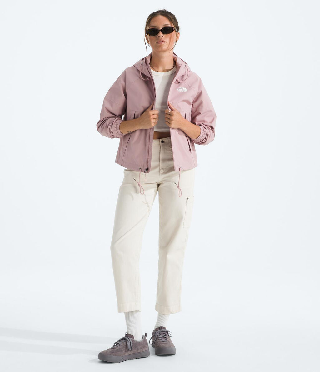 Chaqueta Antora Rain Hoodie Rosado Mujer The North Face